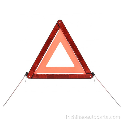 triangle d&#39;avertissement réfléchissant d&#39;urgence